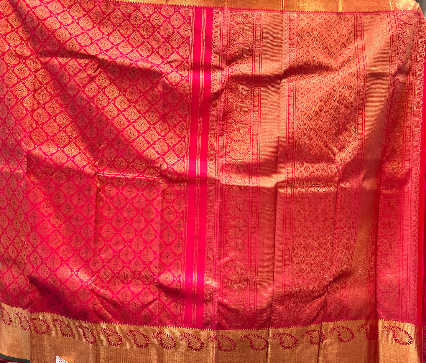 Meenakari Kanjeevaram Silk