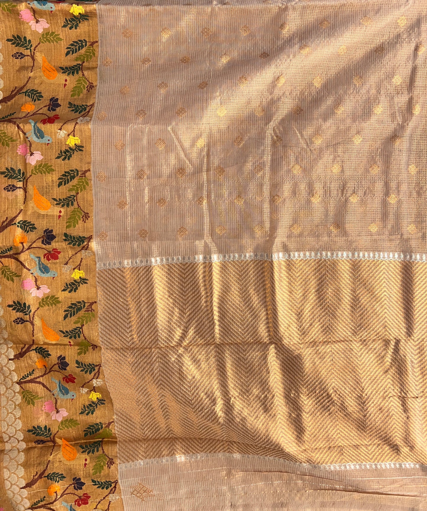 Real Zari Kota with Bird Theme