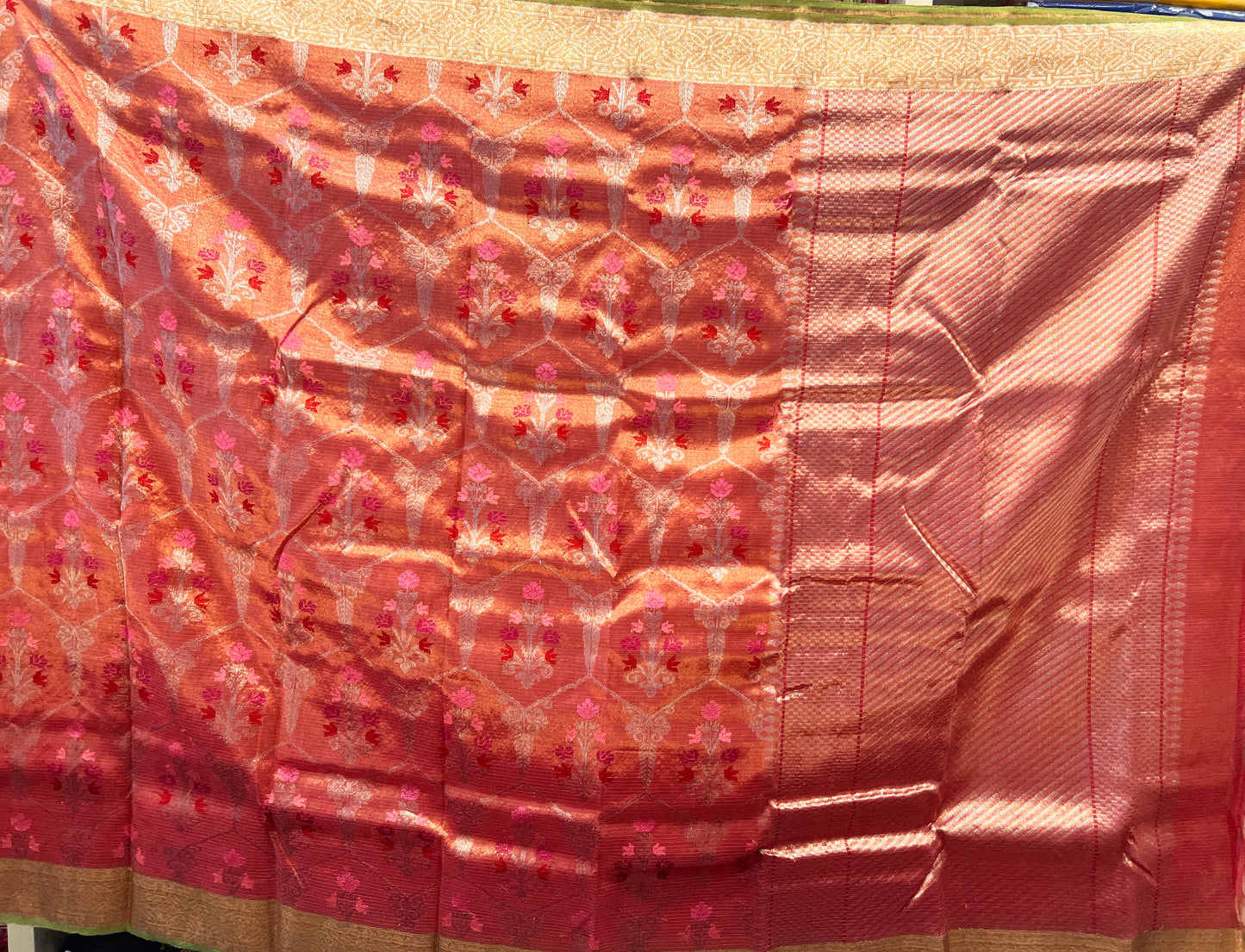 Double Tissue Real Zari Kota