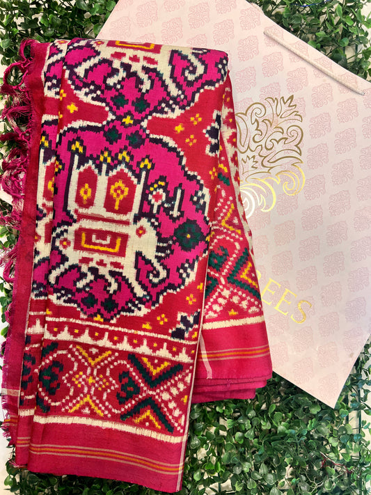 Pink Patan Patola