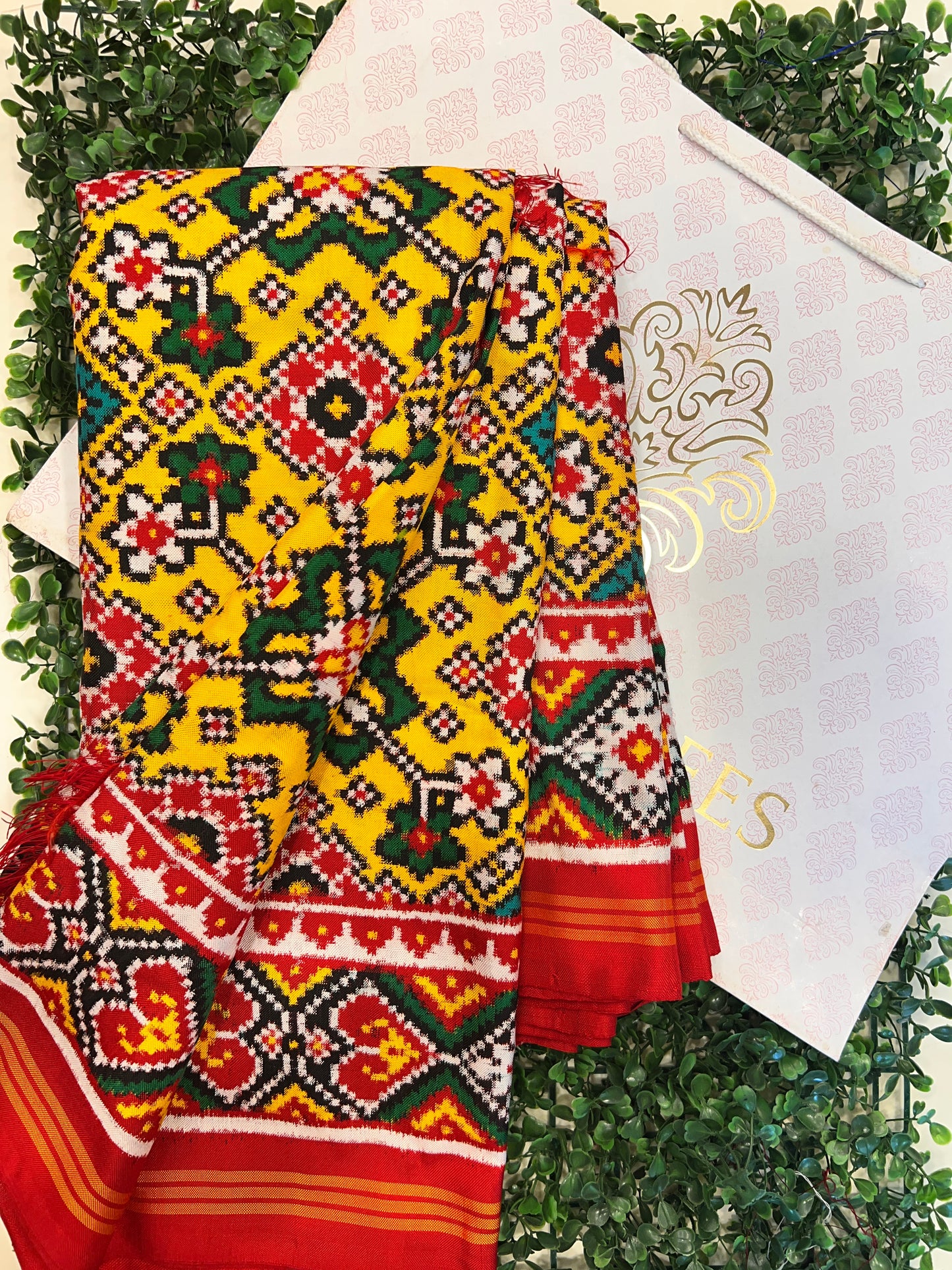 Yellow Patan Patola