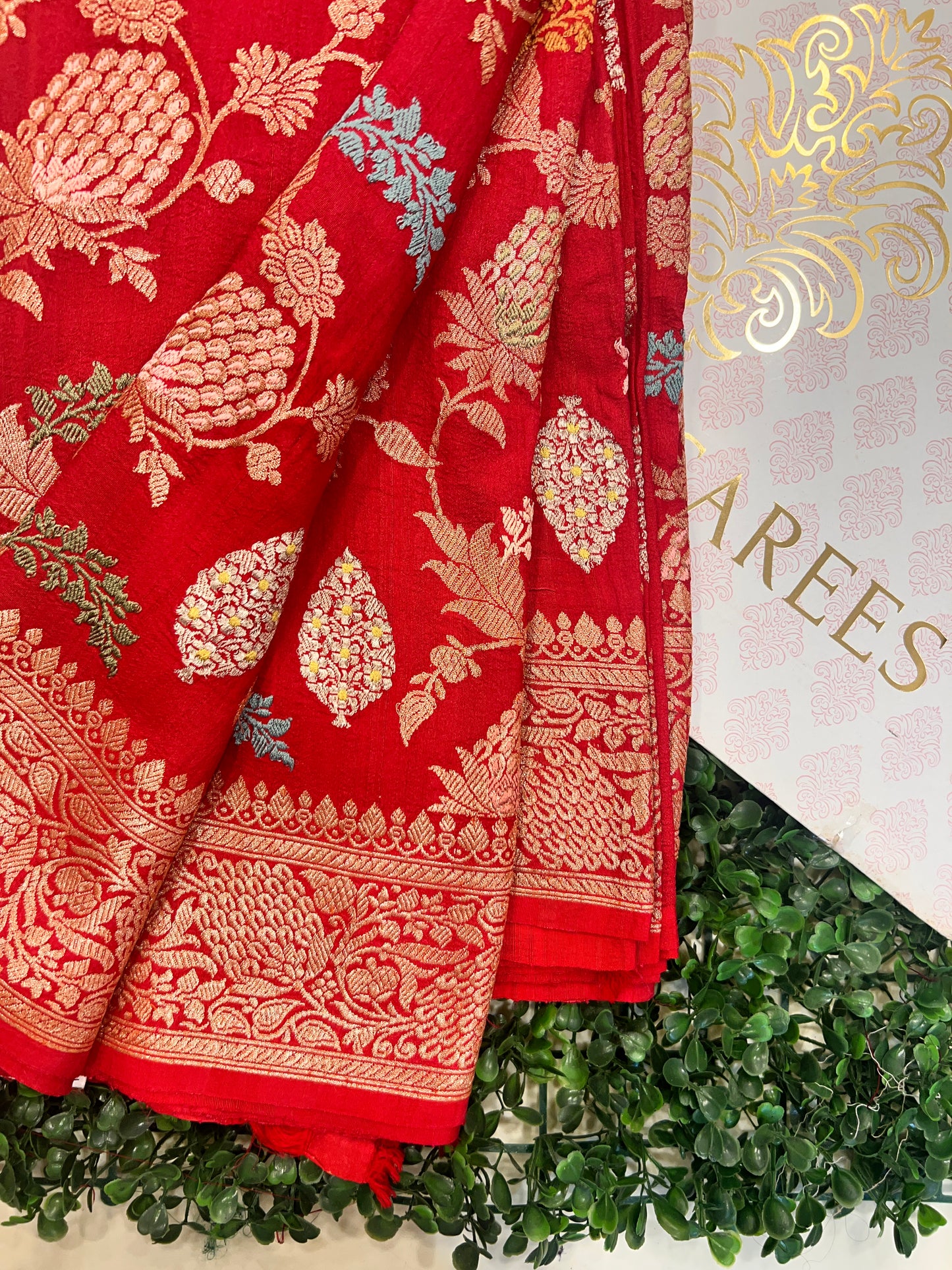 Tussar Georgette Banarasi