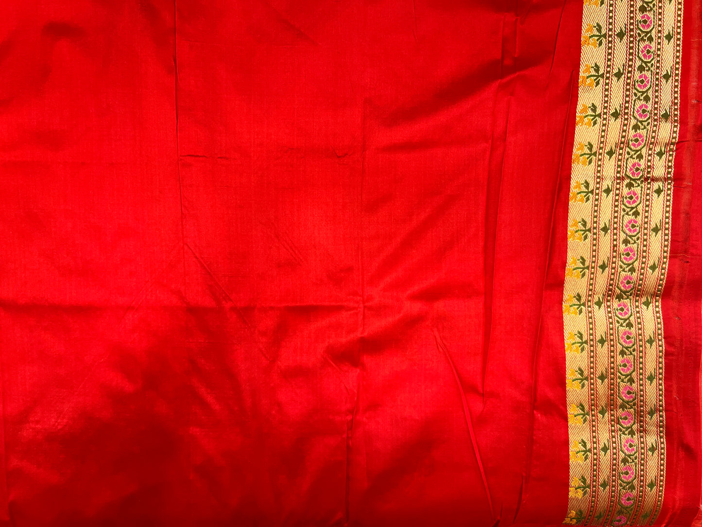 Geometrical Katan Silk Banarasi