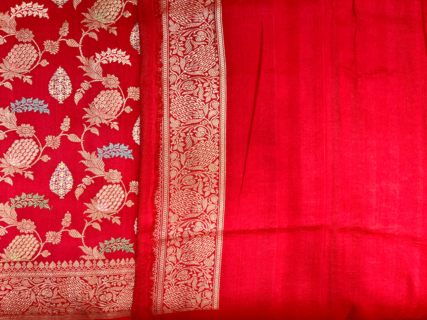 Tussar Georgette Banarasi