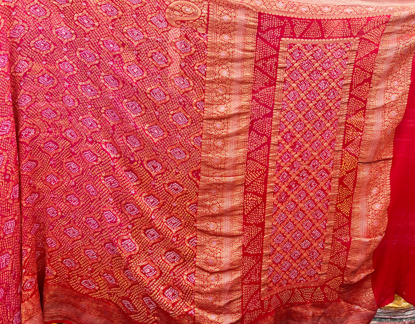 Rai Bandhej Bandhani on Georgette