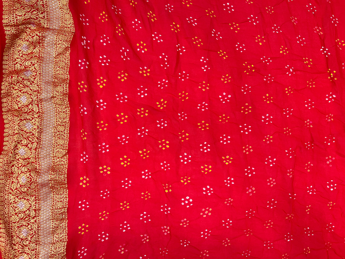 Rai Bandhej Bandhani on Georgette