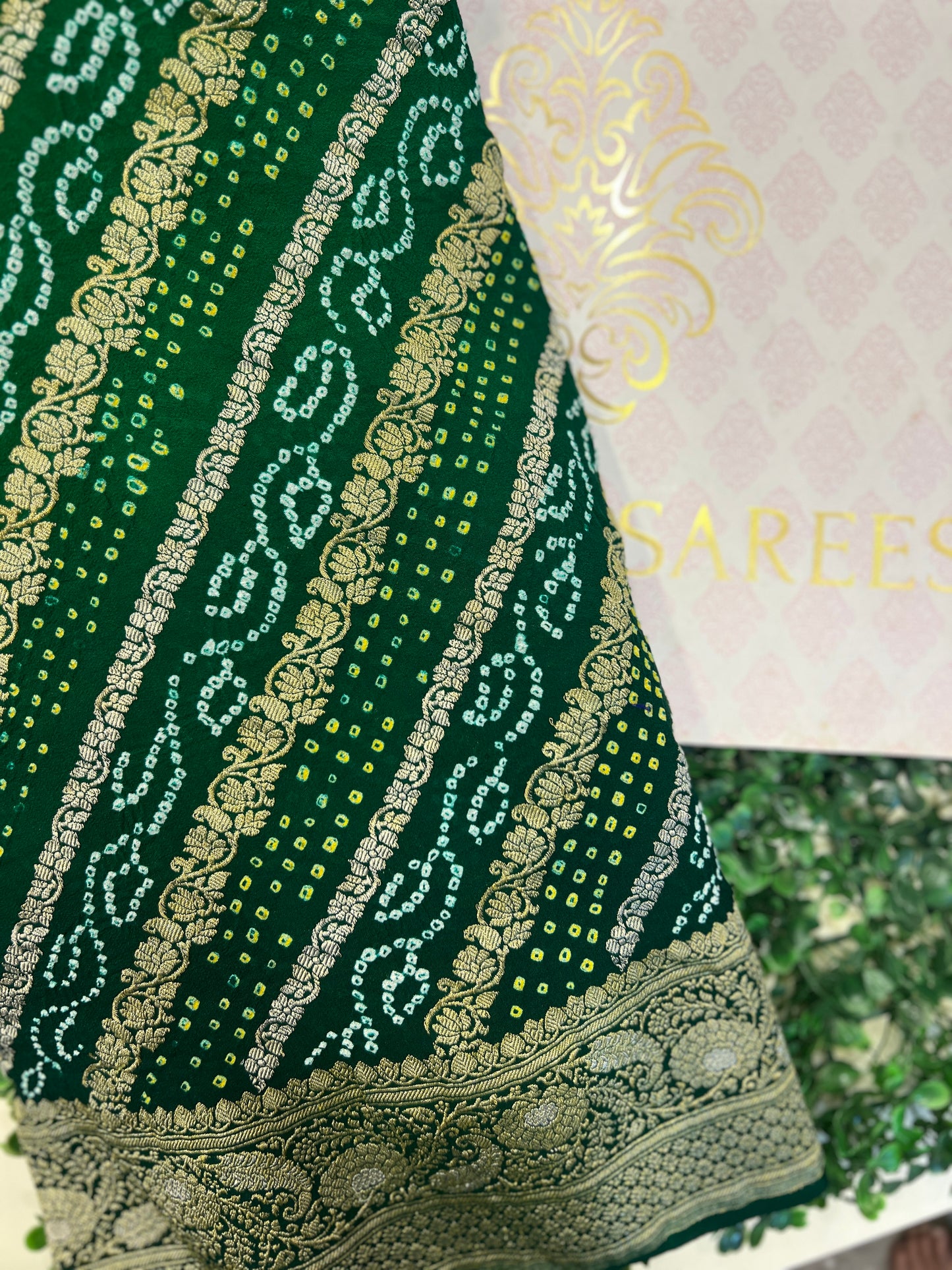 Bandhani Pure Georgette