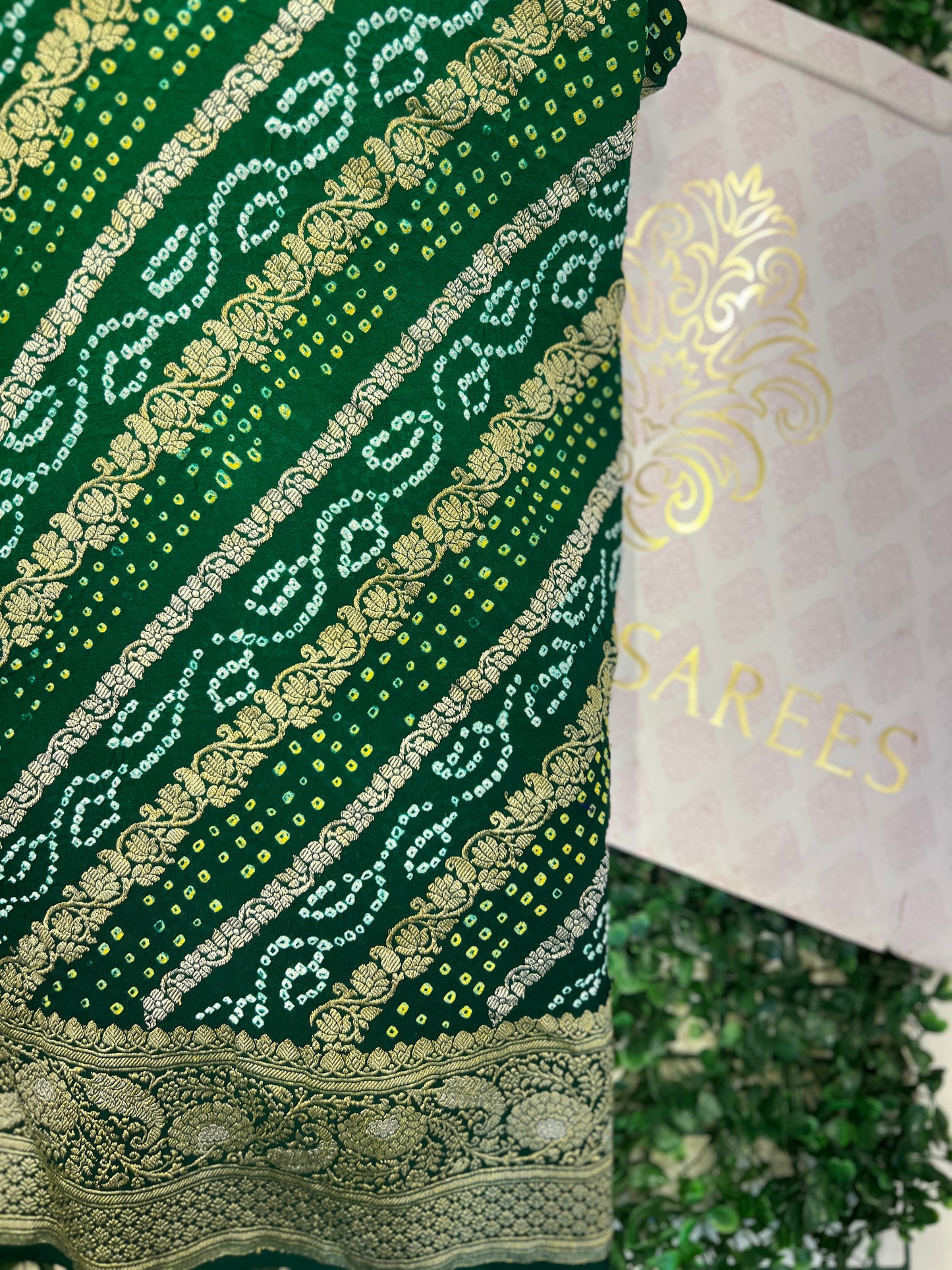 Bandhani Pure Georgette