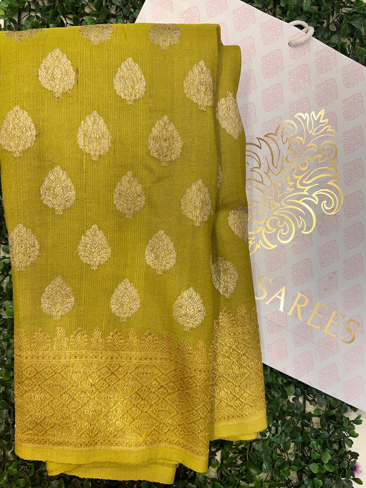 Tussar Georgette Banarasi