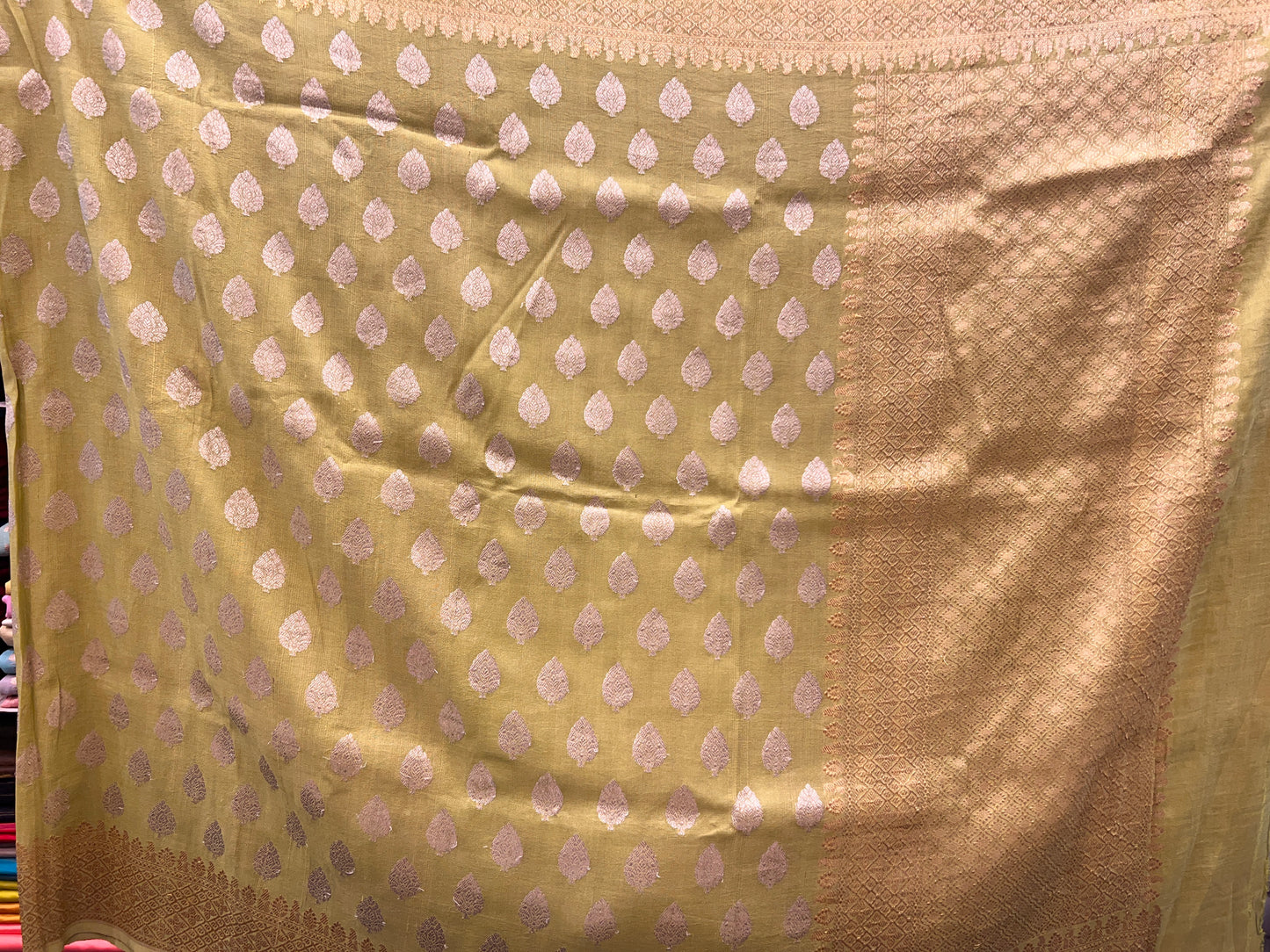Tussar Georgette Banarasi