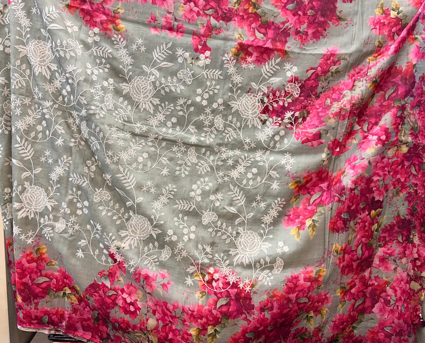 Tussar Silk Embroidery