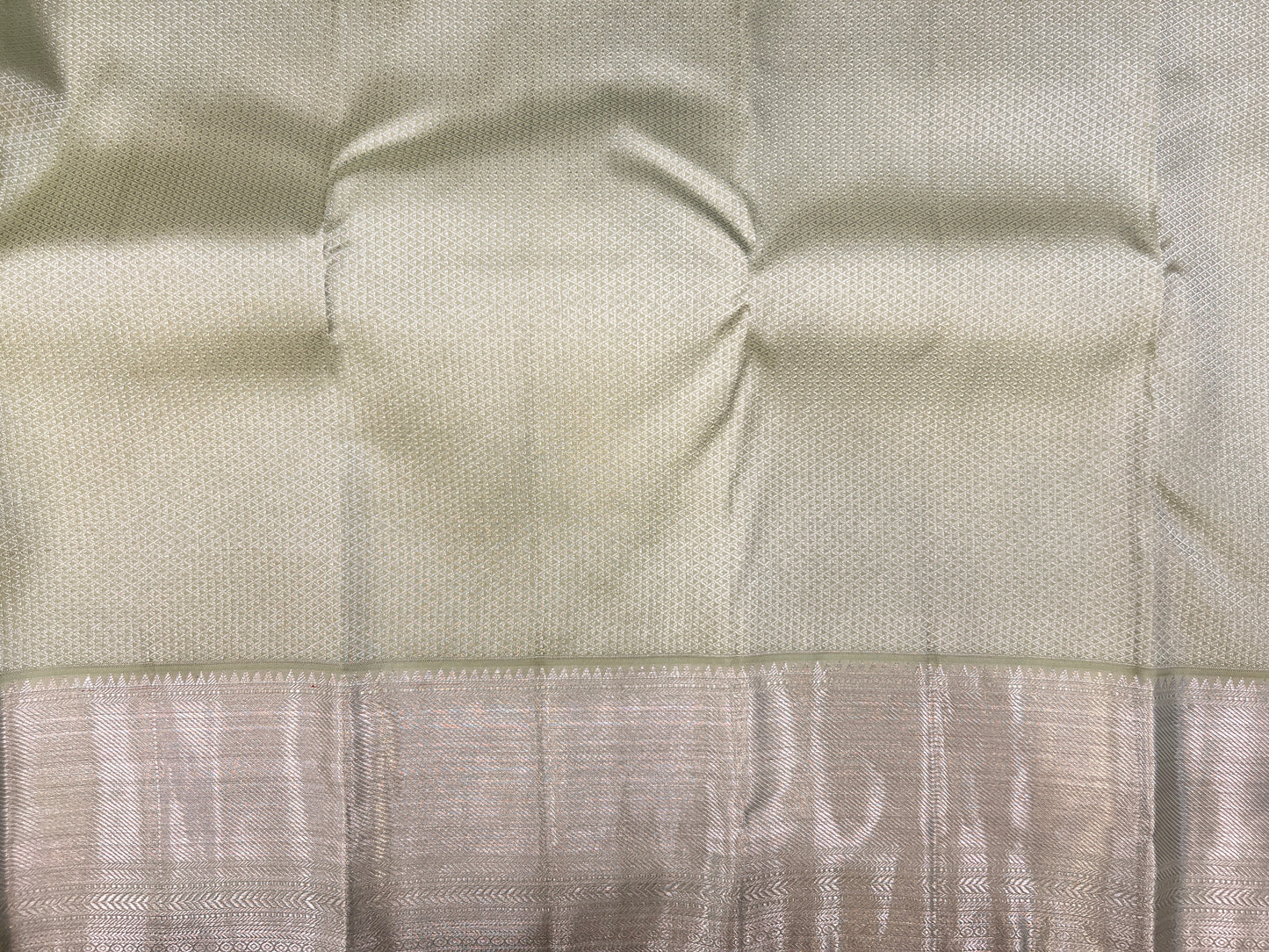Olive Green Kanjeevaram