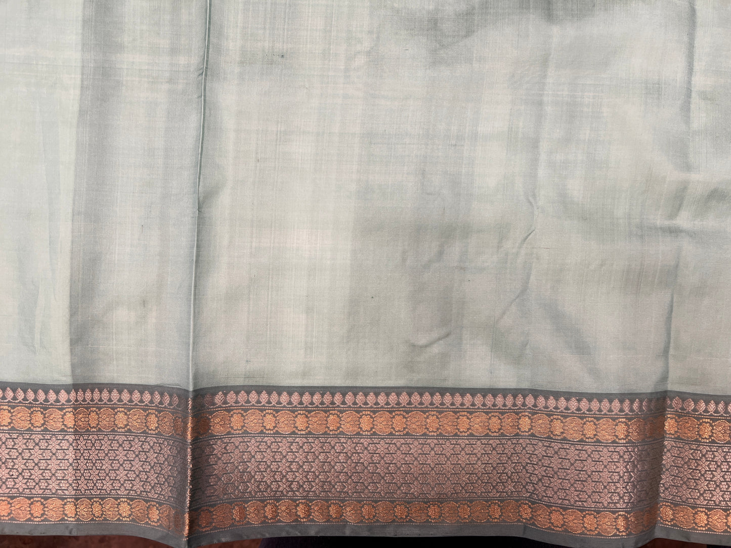 Powder Blue Chanderi Silk